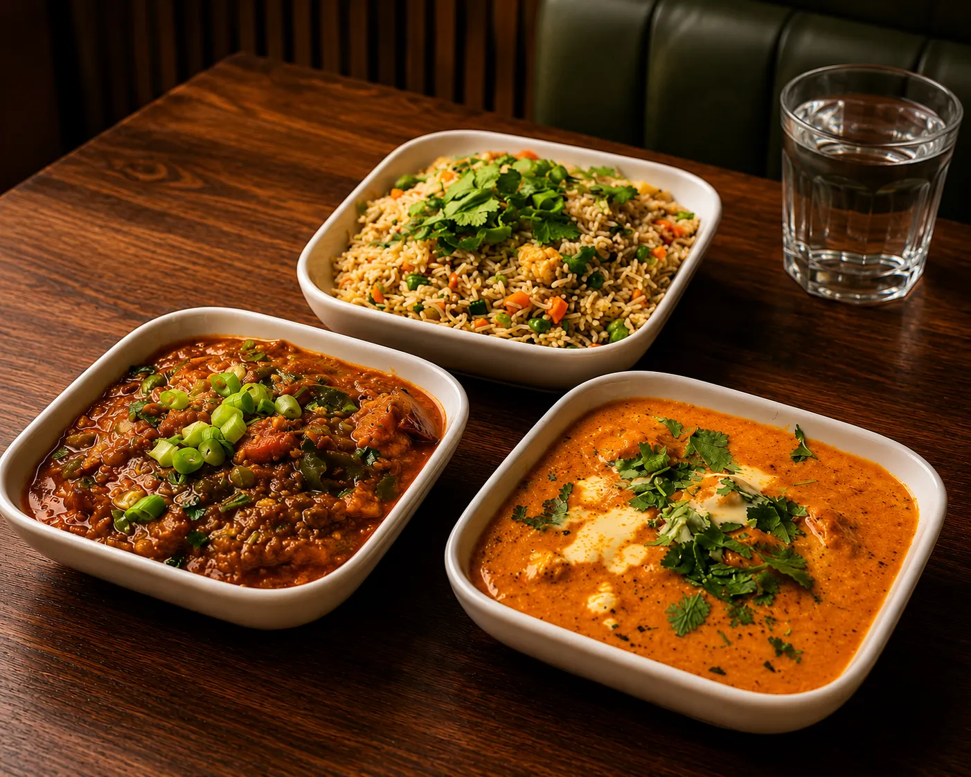 South Indian dishes freshly served at Nitara - Flavours Of South India in Edmonton