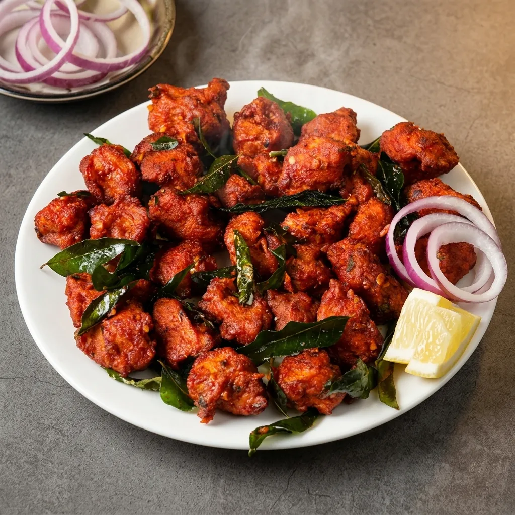 Chicken 65 at Nitara in southwest Edmonton